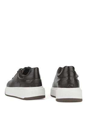 Ziya, Erkek Hakiki Deri Ayakkabı 1531023Z1002 Kahve