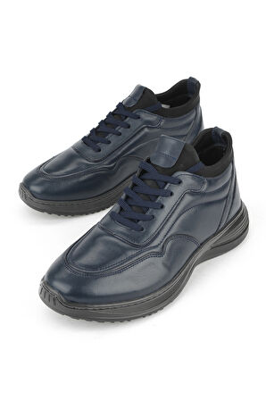 Ziya, Erkek Hakiki Deri Ayakkabı 1531002Z3059 Lacivert