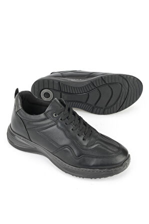 Ziya, Erkek Hakiki Deri Ayakkabı 1531002Z2089 Siyah