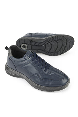 Ziya, Erkek Hakiki Deri Ayakkabı 1531002Z2089 Lacivert