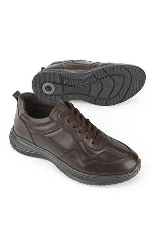 Ziya, Erkek Hakiki Deri Ayakkabı 1531002Z2089 Kahve