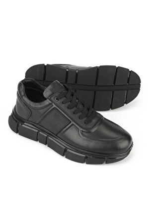 Ziya, Erkek Hakiki Deri Ayakkabı 1531025Z2510 Siyah