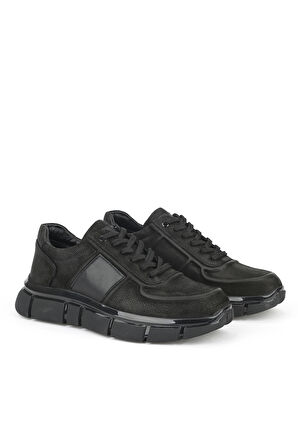 Ziya, Erkek Hakiki Deri Ayakkabı 1531025Z25102 Siyah