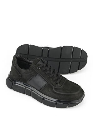 Ziya, Erkek Hakiki Deri Ayakkabı 1531025Z25102 Siyah