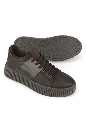 Ziya, Erkek Hakiki Deri Ayakkabı 1531025Z25092 Kahve