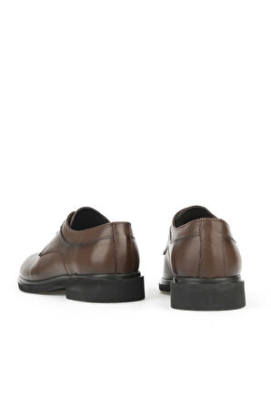 Ziya, Erkek Hakiki Deri Klasik Ayakkabı 1531056Z4615 Kahve