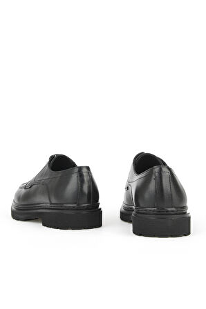 Ziya, Erkek Hakiki Deri Klasik Ayakkabı 1531056Z4617 Siyah