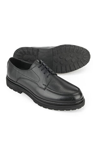 Ziya, Erkek Hakiki Deri Klasik Ayakkabı 1531056Z4617 Siyah