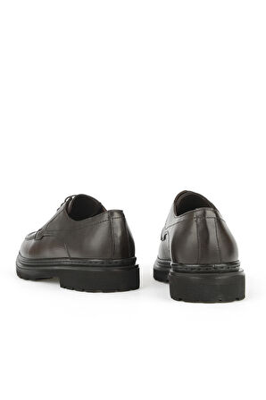 Ziya, Erkek Hakiki Deri Klasik Ayakkabı 1531056Z4617 Kahve