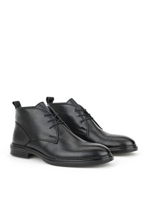 Ziya, Erkek Hakiki Deri Bot 1531007Z8256 Siyah