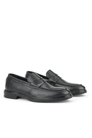 Ziya, Erkek Hakiki Deri Ayakkabı 1531007Z9254 Siyah