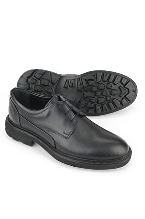 Ziya, Erkek Hakiki Deri Ayakkabı 1531007Z4204 Siyah