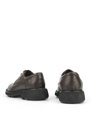 Ziya, Erkek Hakiki Deri Ayakkabı 1531007Z4204 Kahve