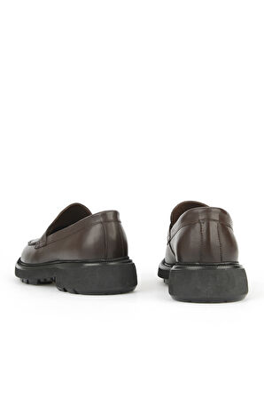 Ziya, Erkek Hakiki Deri Ayakkabı 1531007Z4206 Kahve