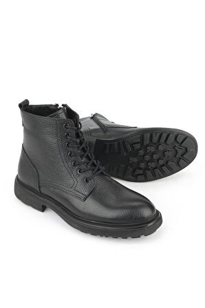 Ziya, Erkek Hakiki Deri Bot 1531007Z8263 Siyah