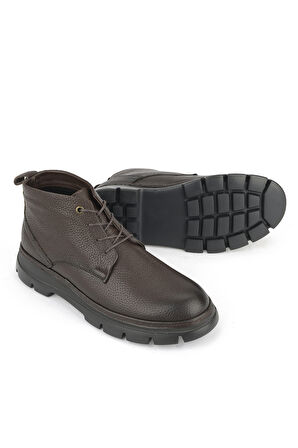 Ziya, Erkek Hakiki Deri Bot 1531007Z384 Kahve
