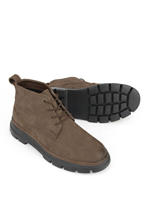Ziya, Erkek Hakiki Deri Bot 1531007Z3842 Kum
