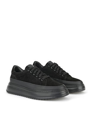 Ziya, Erkek Hakiki Deri Ayakkabı 153983Z402 Siyah