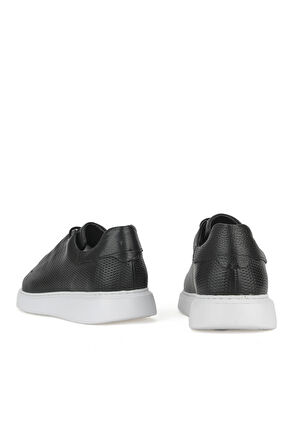 Ziya, Erkek Hakiki Deri Sneaker 1531026Z8552 Siyah