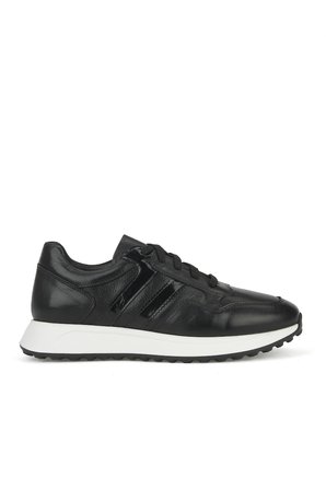 Ziya, Erkek Hakiki Deri Sneaker 1531026Z315 Siyah