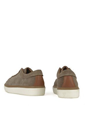Ziya, Erkek Hakiki Deri Sneaker 1531026ZH182 Kum