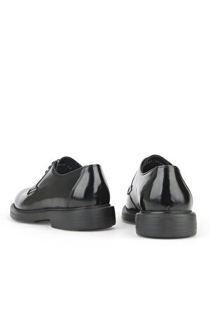 Ziya, Erkek Hakiki Deri Ayakkabı 15350Z2299 Siyah