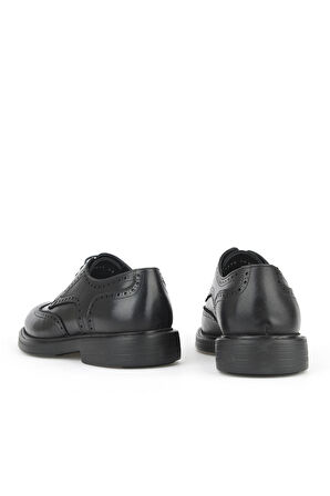 Ziya, Erkek Hakiki Deri Ayakkabı 15350Z1116 Siyah