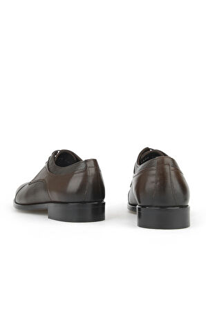 Ziya, Erkek Hakiki Deri Ayakkabı 15350Z1030 Kahve