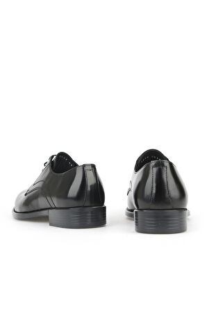 Ziya, Erkek Hakiki Deri Ayakkabı 15350Z0239 Siyah