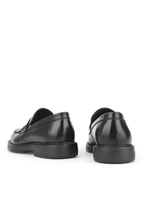 Ziya, Erkek Hakiki Deri Ayakkabı 15350Z1112 Siyah