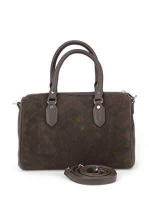 Ziya, Kadın Hakiki Deri Omuz ve El Çantası 153979Z5011 Kahve