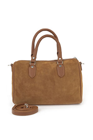 Ziya, Kadın Hakiki Deri Omuz ve El Çantası 153979Z5011 Taba