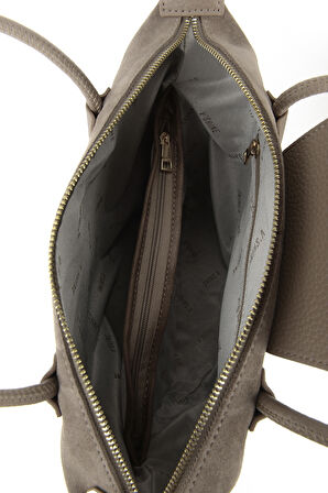 Ziya, Kadın Hakiki Deri Omuz ve El Çantası 153979Z5017 Kum