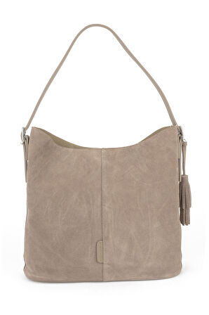 Ziya, Kadın Hakiki Deri Omuz ve El Çantası 153979Z5016 Kum