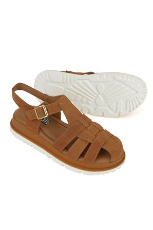 Ziya, Kadın Hakiki Deri Sandalet 1611061ZM20 Taba