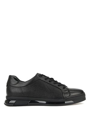 Ziya, Erkek Hakiki Deri Sneaker 1611053Z17661 Siyah