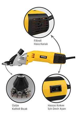 RTM923 Koyun Kırkma Makinası 500 W