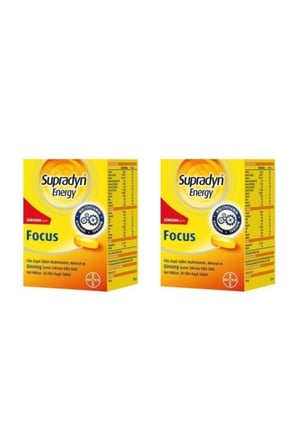 Supradyn_energy Focus 30 Tablet X 2 Adet
