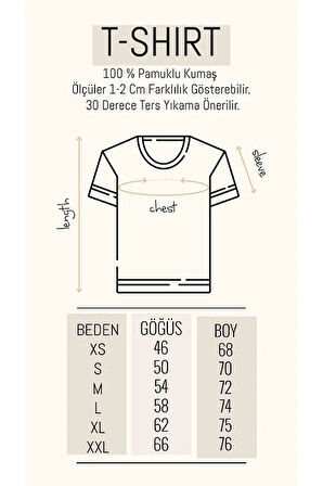 Satoru Gojo Baskılı Unisex Tişört, Oversize Anime Karakter Tişört