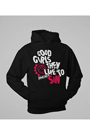 Good Girls They Like To Sın Blink-182 Unisex Oversize Hoodie