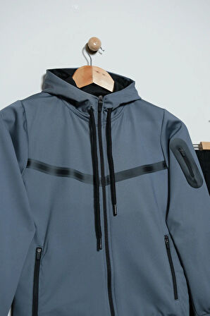 Unısex Dalgıç Kumaş Kapüşonlu Eşofman Takımı ESF-600