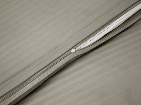 Nevresim Tekli Pamuk Saten Stripe 200x220