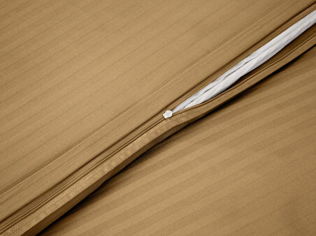 Nevresim Tekli Pamuk Saten Stripe 200x220