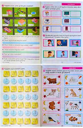 2.SINIF ETKİNLİKLİ ÇALIŞMA SETİ 5 Kitap Toplam 824 Sayfa