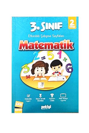 3.SINIF ETKİNLİKLİ ÇALIŞMA SETİ 5 Kitap Toplam 767 Sayfa