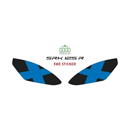 Gogo Far Sticker 003 X Mavi Rks Srk 125 R 2023-2025