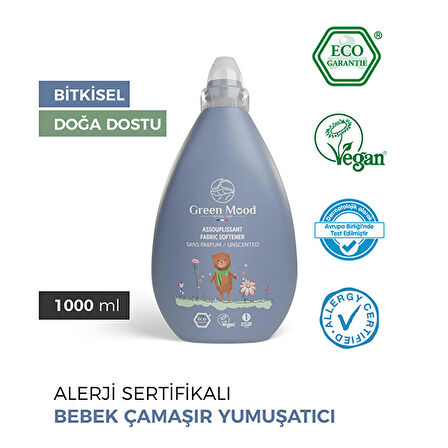 Green Mood Parfümsüz Bebek Çamaşır Yumuşatıcı