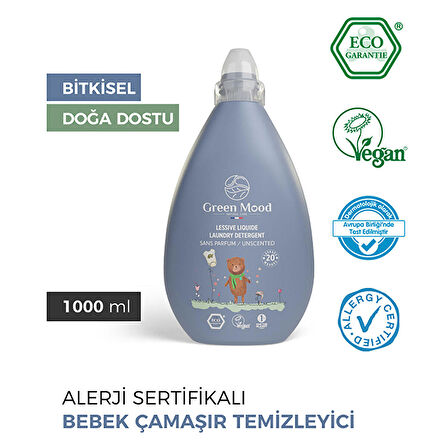 Green Mood Parfümsüz Bebek Çamaşır Deterjanı