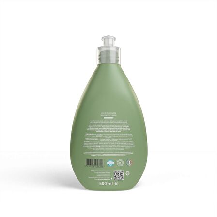 Sensitive Vegan Bitkisel Elde Bulaşık Deterjanı 500 ml Hassas Ciltler