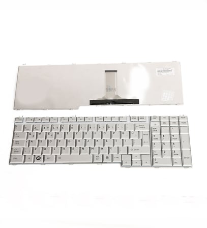 Toshiba Satellite P305 Klavye Gümüş Türkçe Gri